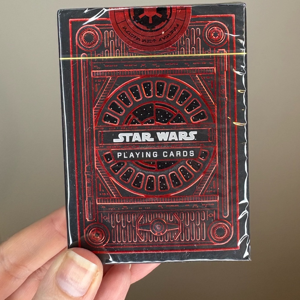 Star Wars & The Mandalorian 4 Decks of  Playing Cards New Sealed Theory 11 - Picture 7 of 13